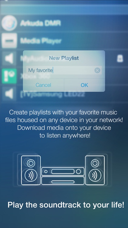 MyAudioStream Pro UPnP audio player and streamer: gather your music collection from your PC, NAS, UPnP servers, Windows Media Player or iTunes local and share it with your wireless speakers, AV Receivers, AllShare TV, PS3 or Xbox360 screenshot-4