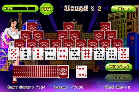 Definite Solitaire - Free Casino Card Game screenshot 2