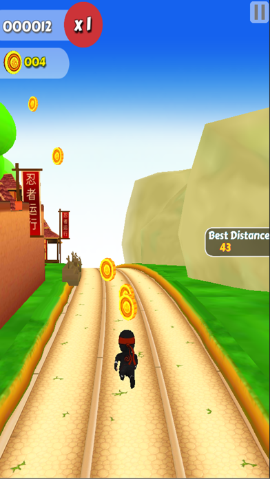 Screenshot 1 of Japan Ninja Kid Run : Runner And Jumper And Shoot Obstacles 3d Game App