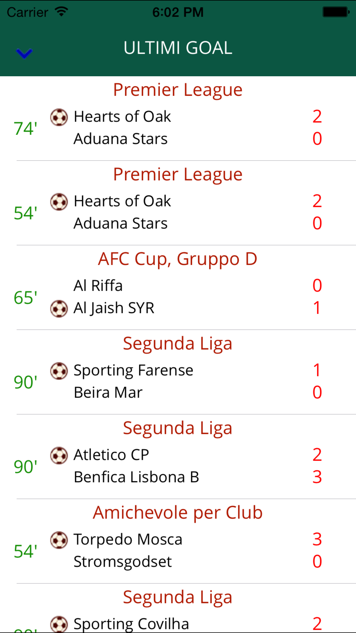 Diretta365 - Football Livescores screenshot 4