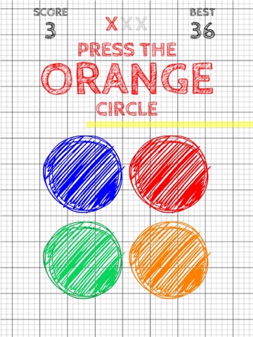 Screenshot #5 pour Four Color - Press the button