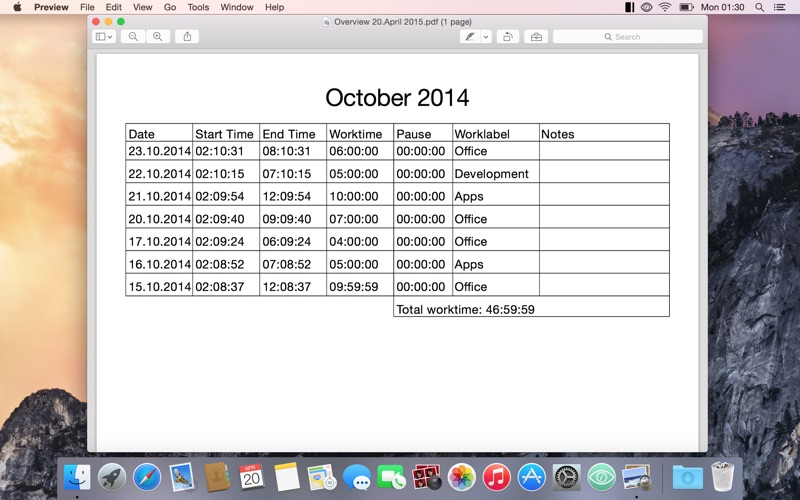 How to cancel & delete timecard x - easy timetracking 1