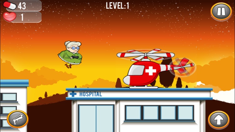 Angry Grandma Run Games:Crazy - The most fun games for the bad grandma in you! screenshot-4