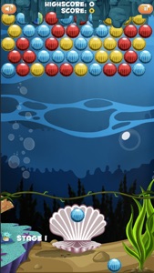 Bubble Ocean World - Best Adventures Bubble Shooter Game Puzzle screenshot #2 for iPhone