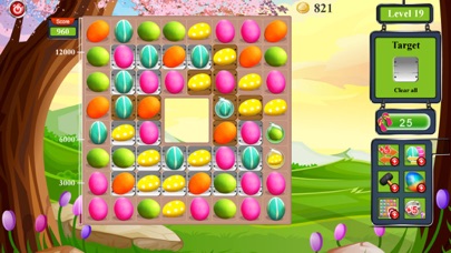 Screenshot #1 pour Easter Eggs (Match Three Game)