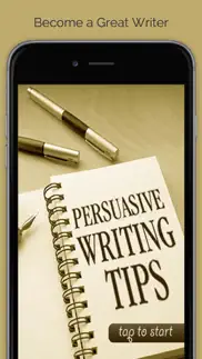 persuasive writing tips iphone screenshot 1