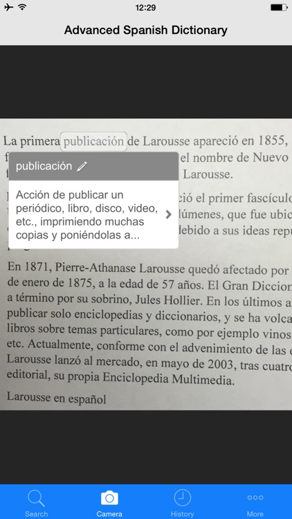 Larousse Spanish Advanced Dictionary
