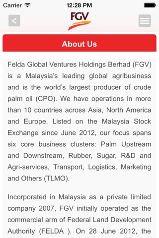 Felda Global Ventures Investor Relations screenshot 4