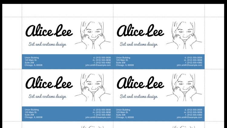 BusinessCardMaker for iOS - Design and print a business card screenshot-4