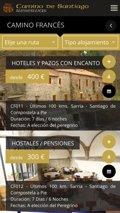 Screenshot #3 pour Camino de Santiago Reservas