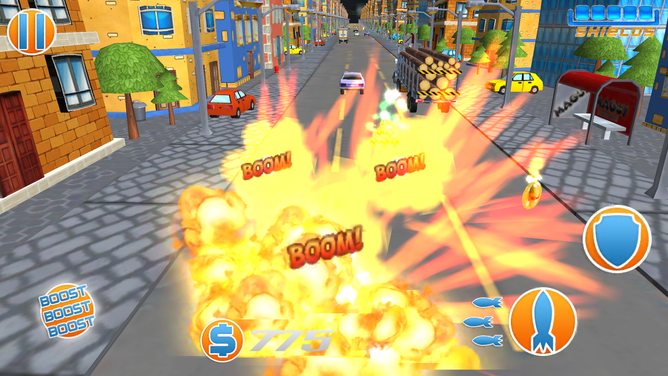 Happy Wheels Demolition Derby Racing screenshot 4
