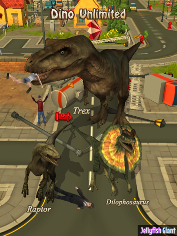 Screenshot #1 for Dinosaur Simulator Unlimited