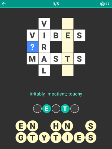 Mom's Crosswords iPad screenshot 5 - Games app