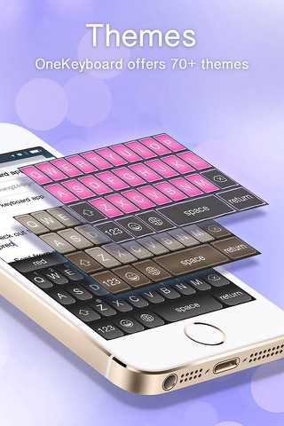 OneKeyboard - colorful and fast custom autocomplete keyboard screenshot 2