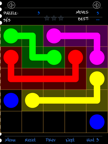 Dots Pipe iPad screenshot 1 - Games app