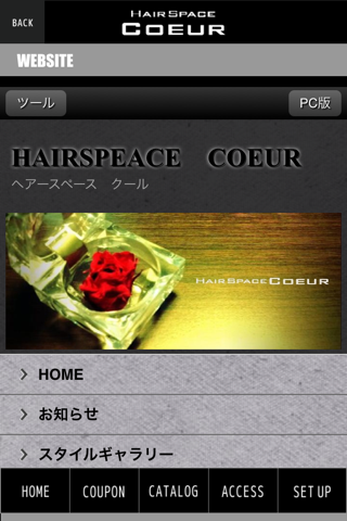 HAIRSPACE COEUR screenshot 4