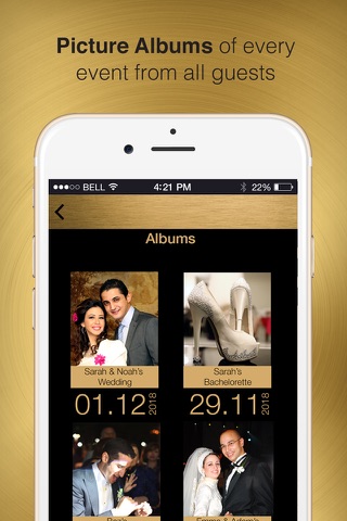 Shebang - Wedding Photo App screenshot 2