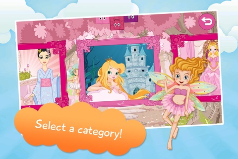 Kids Princess Jigsaw Puzzle screenshot 2