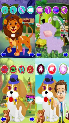 Game screenshot Животных зоопарка спасения доктор игра & мойка салона apk