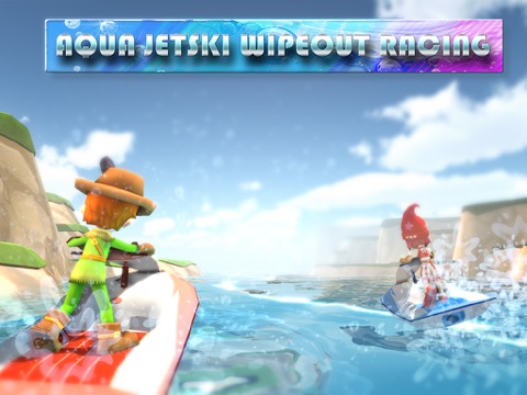 Screenshot #4 pour Aqua Jetski Wipeout Racing Free