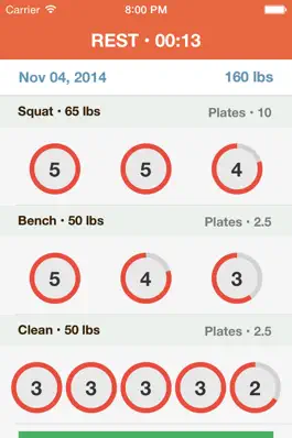 Game screenshot Strength Club - Workout Log apk