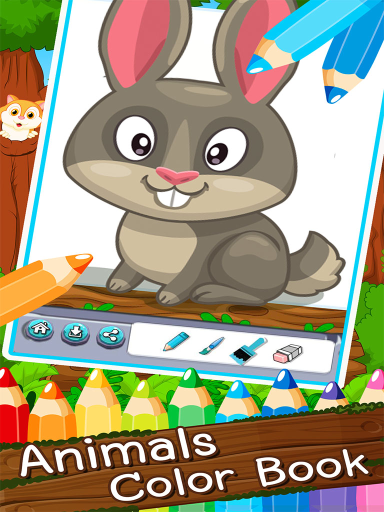 drawing & coloring art book for kid screenshot 9