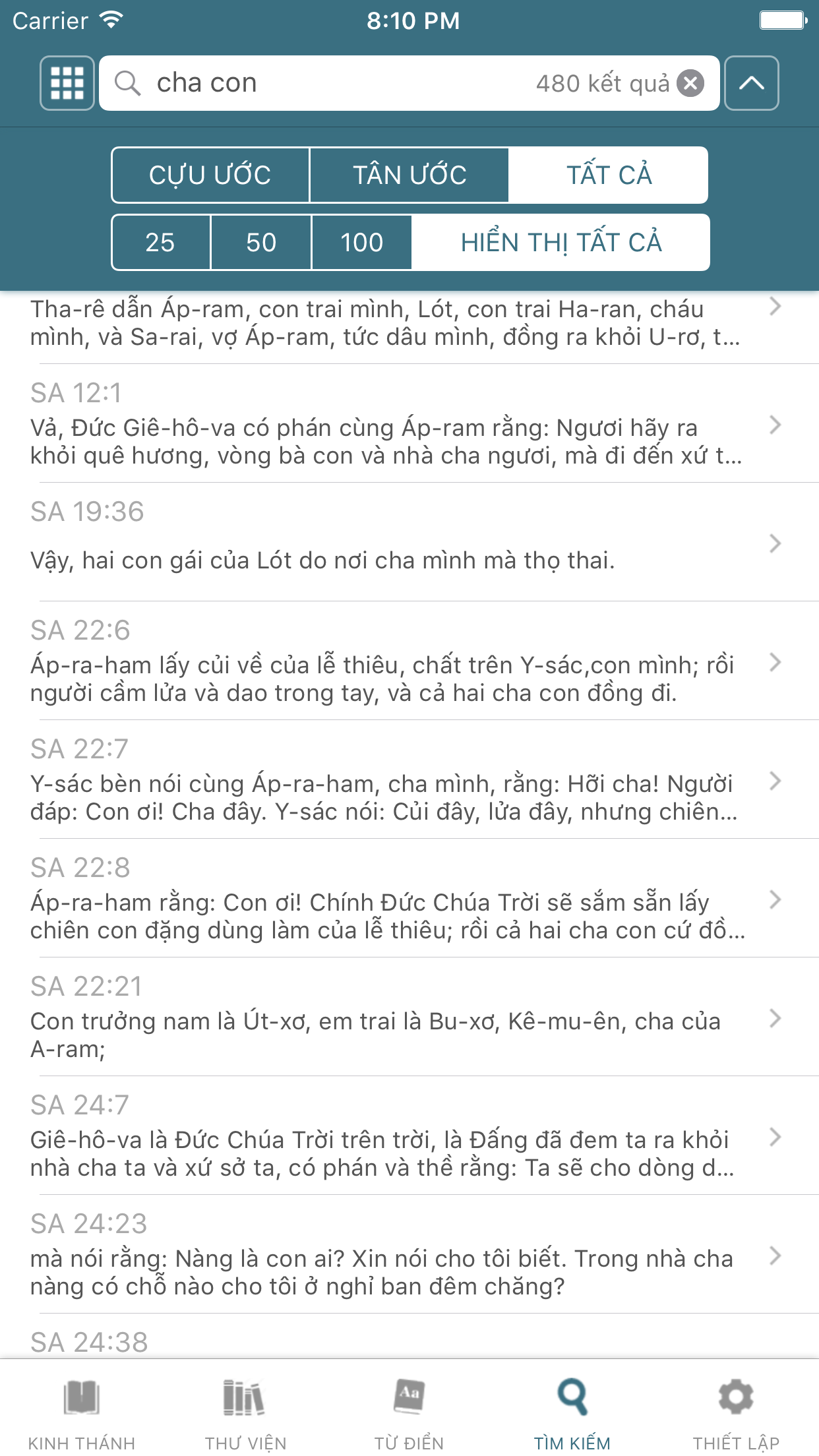 VietBible screenshot 4
