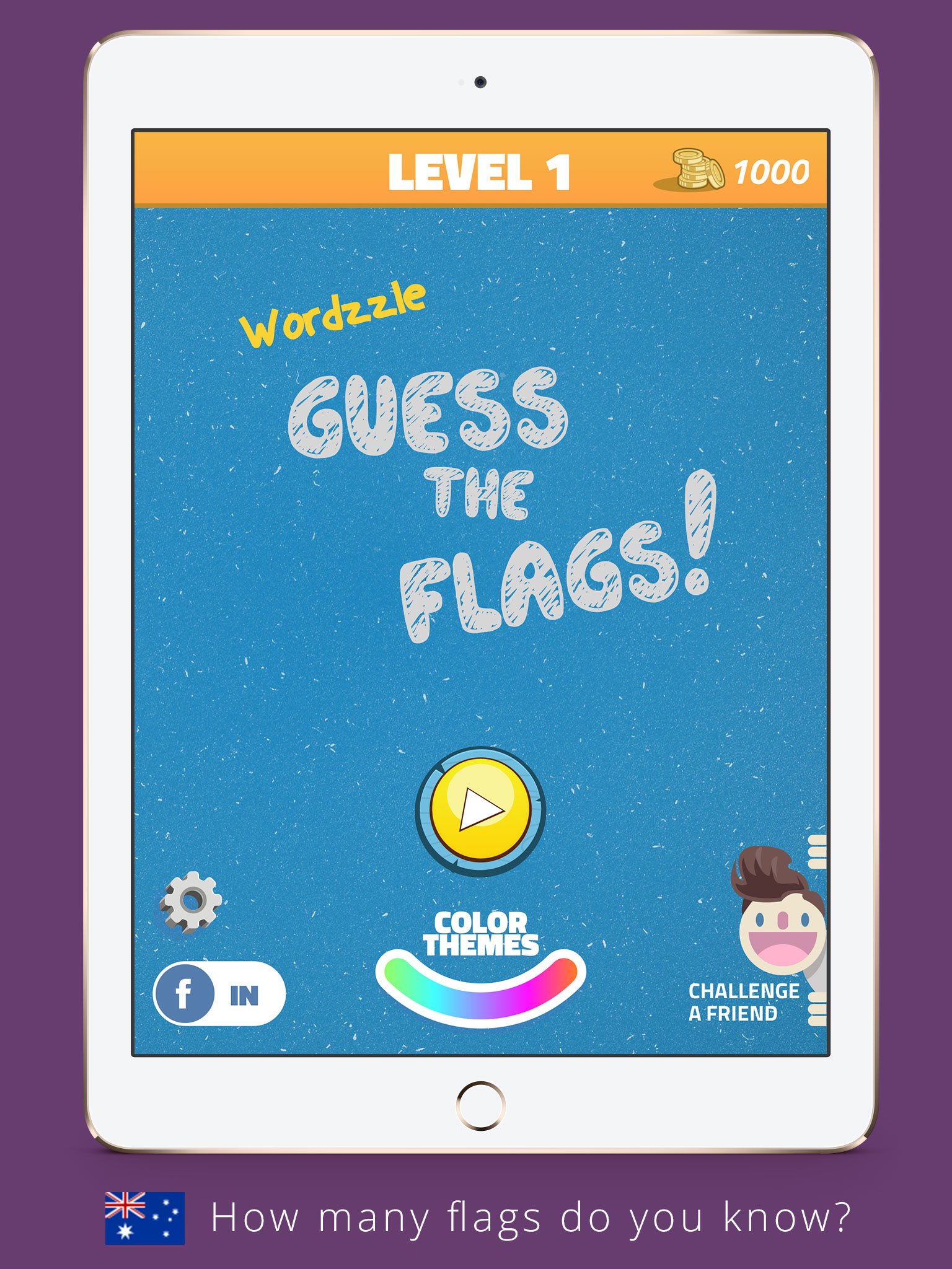 Wordzzle for Flags - What's this country's flag?