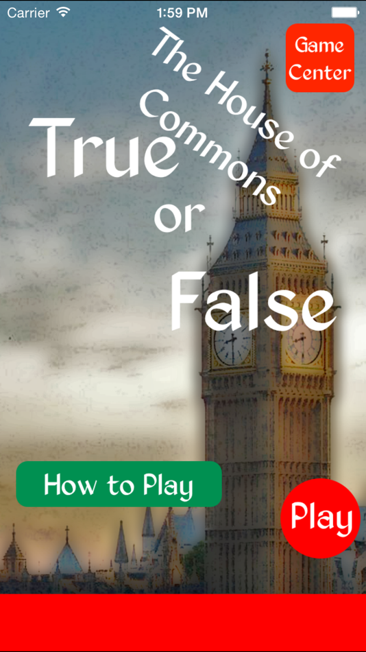 True or False - The House of Commons Trivia Quiz - 1.0 - (iOS)