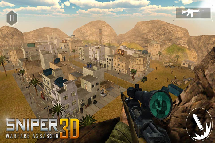 Sniper Warrior 3D Desert Warfare