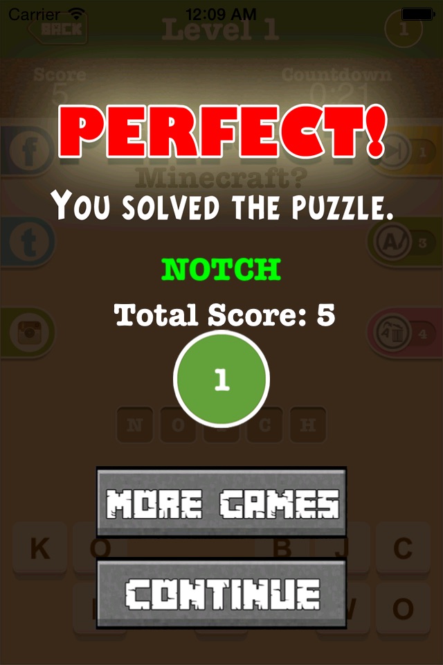 Pocket Trivia - Word Guessing Quiz Game Minecraft Edition screenshot 2