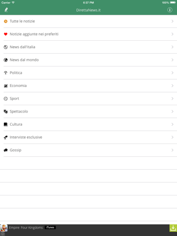 Screenshot #4 pour DirettaNews