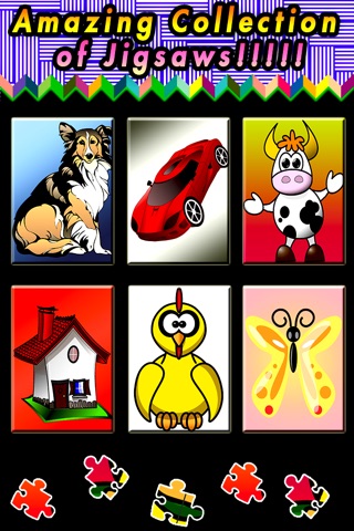 Amazing jigsawpuzzle - Top kids app for fun FREE screenshot 3