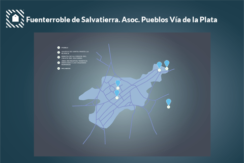 Fuenterroble de Salvatierra. Pueblos de la Vía de la Plata screenshot 2