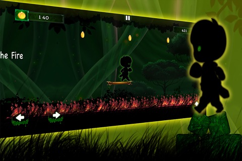 Alien Walk on Green Wonderland : The Dark Forest World Pro screenshot 2