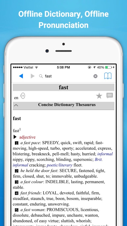 Concise Dictionary & Thesaurus