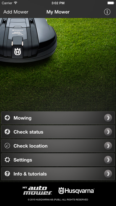 Screenshot #1 pour My Automower