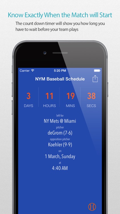NYM Baseball Schedule Pro — News, live commentary, standings and more for your team!