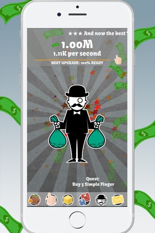 Rich Hipster Tycoon - Make It Rain edition! screenshot 4