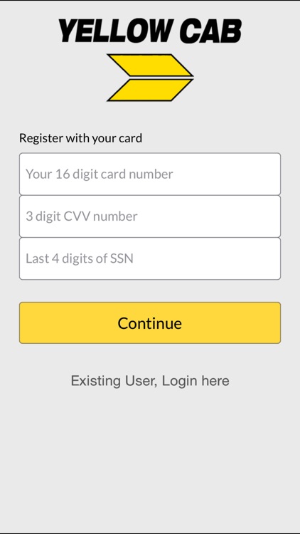 Yellow Cab Card (Driver, Texas)