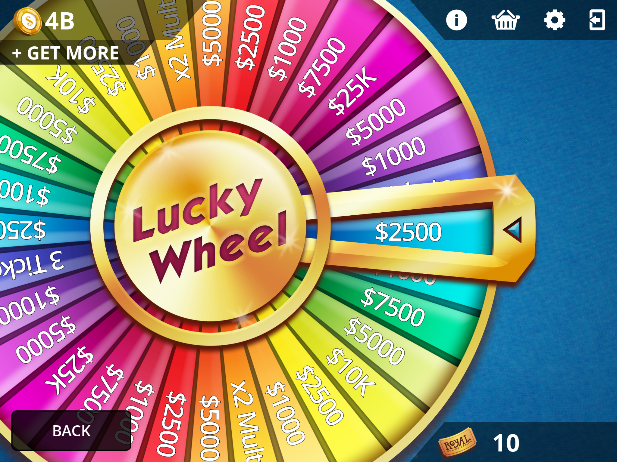 Baccarat - Royal Online Casino screenshot 9