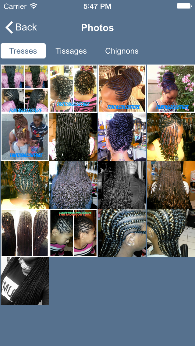 Screenshot #2 pour Afro cosmetique fantasia