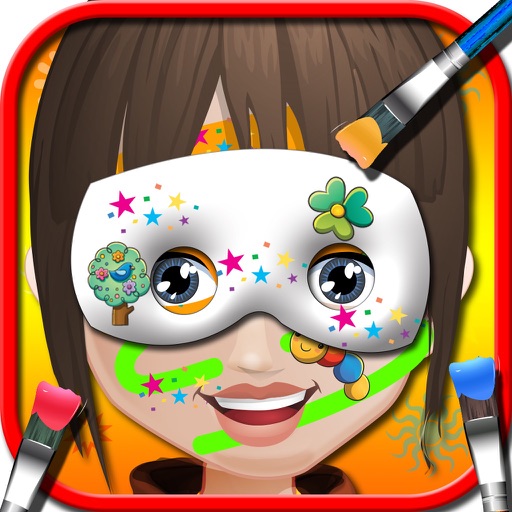 Baby face art salon - Free game for girls kids face decor, painting, fashion & tattoos iOS App