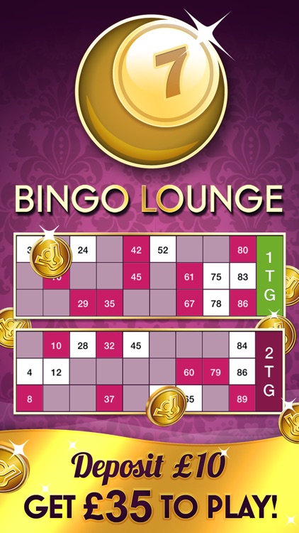 Bingo Lounge - Real Money Bingo Gambling Online App Game: 90, Instant, Multi & Classic Casino Play