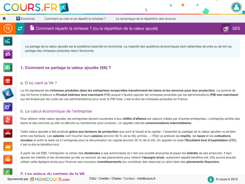 Screenshot #6 pour Cours.fr 1STMG
