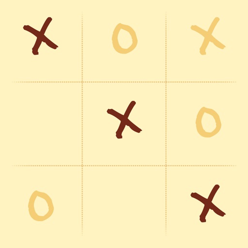 Golden Tic Tac Toe Icon