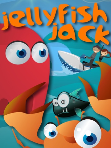 Screenshot #1 for Jelly Fish Jack Childrens Game - Race crabs, fish and jetski in a fun under water adventure