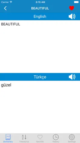 Game screenshot English - Turkish & Türkçe - English Dictionary apk