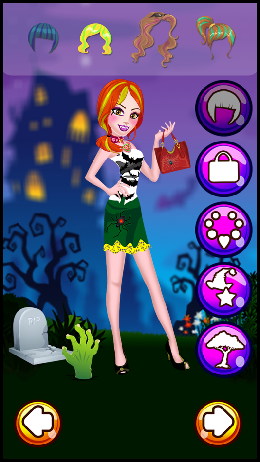 A Monster Make-up Girl Dress up Salon - Style me on a little spooky holiday night makeover fashion party for kids - 1.0.0.0 - (iOS)