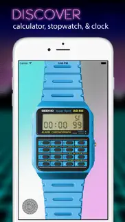 geek watch - retro calculator watch iphone screenshot 4